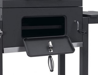 Barbecue a Carbonella in Acciaio con Termometro