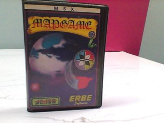 Videojuego MAP GAME MSX
