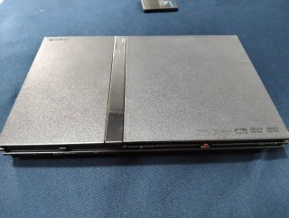 Consola Sony PS2 Negra con Mando