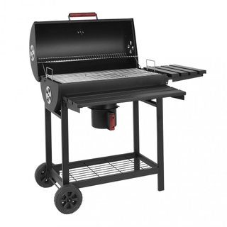 Barbecue a Carbonella con Affumicatore in Acciaio