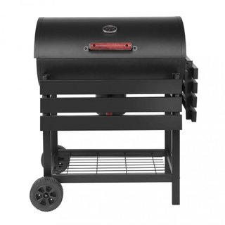 Barbecue a Carbonella con Affumicatore in Acciaio