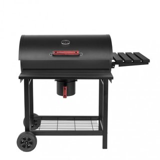 Barbecue a Carbonella con Affumicatore in Acciaio