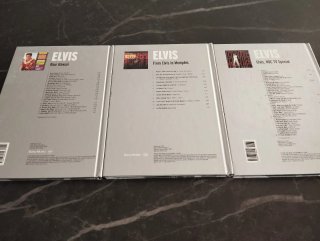 Lote 3 Libro-CDs Elvis Presley