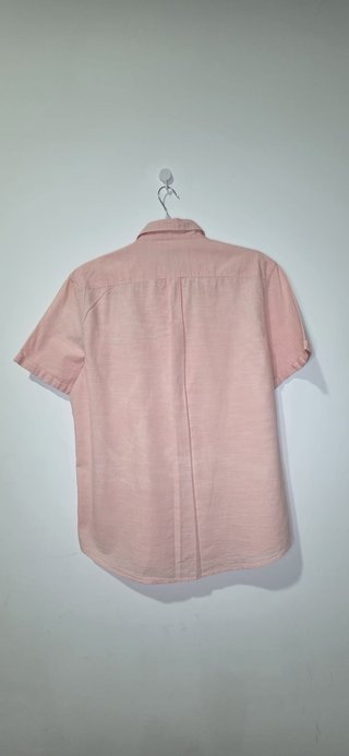 Camisa Milano Rosa Claro Manga Corta XL