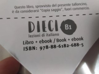 Libro Curso italiano Dieci B1  ebook interactivo