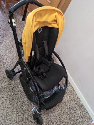 Bugaboo Bee 5+ bolsoplástico lluvia+portavasos