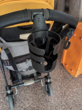 Bugaboo Bee 5+ bolsoplástico lluvia+portavasos