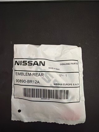 Emblema Trasero Nissan 90890-BR12A