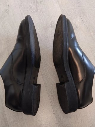 Zapatos de vestir Zara hebilla negros talla 42
