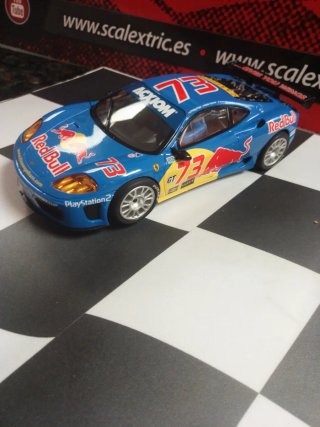 Coche Scalextric Red Bull Azul 73