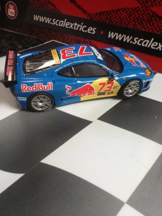 Coche Scalextric Red Bull Azul 73