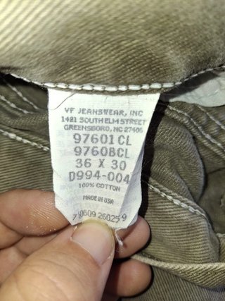 Pantalón Wrangler Vintage Beige/Marrón
