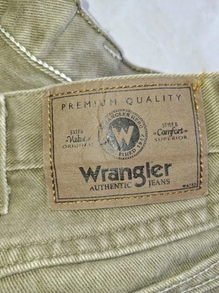 Pantalón Wrangler Vintage Beige/Marrón