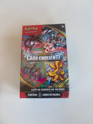Booster Bundle 6 Sobres Pokémon Caos Creciente