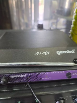 Gemini Amplificador y Receptor VHF Negro