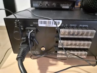 Gemini Amplificador y Receptor VHF Negro