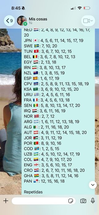 Intercambio Cromos Mundial 2026
