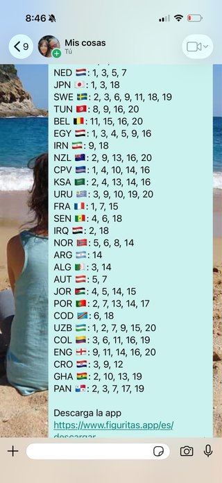 Intercambio Cromos Mundial 2026