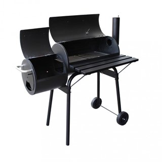 Barbecue a Carbonella con Affumicatore e Ruote Ner