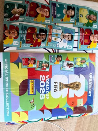 Panini Mundial 2026 Cromos Update Set