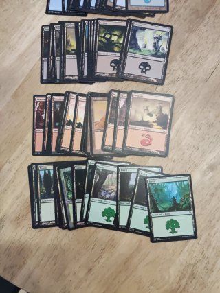 100 Carte Magic Terre Base