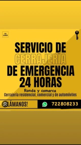Cerrajero 24 horas .
