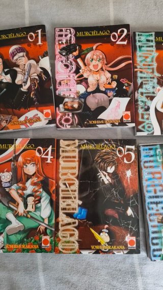 Manga Murciélago (páginas a color)