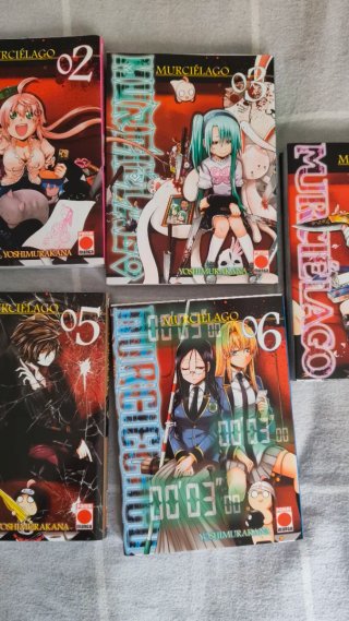 Manga Murciélago (páginas a color)