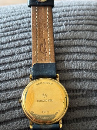 Reloj Raymond Weil Oro y Azul