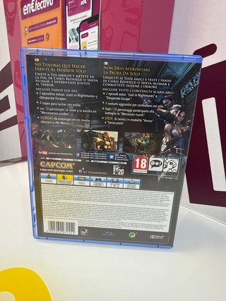 Videojuego PS4 Resident Evil 5