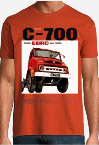 Camiseta Ebro C-700 Naranja