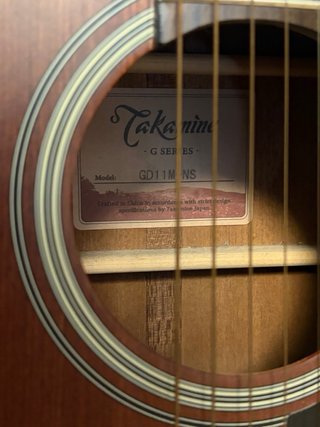 Guitarra Takamine GD11M-NS + funda + accesorios