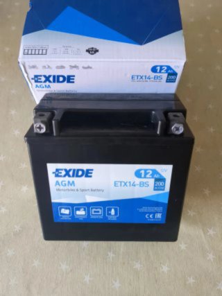 YTX14-BS Batería Moto