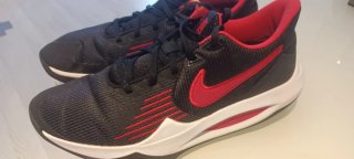 Nike Precision 5 Zapatillas Negras Rojas