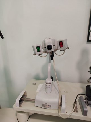 Unidad de refracción optométrica.