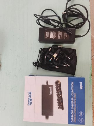 Cargador Universal Iggual 90W 11 TIPS