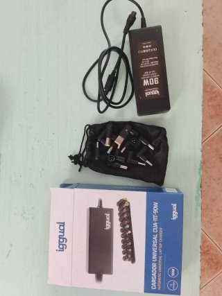 Cargador Universal Iggual 90W 11 TIPS
