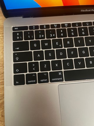 MacBook Pro 13 2018 Plata