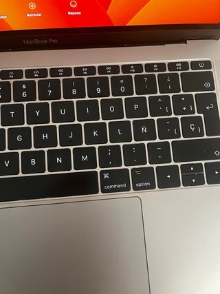 MacBook Pro 13 2018 Plata