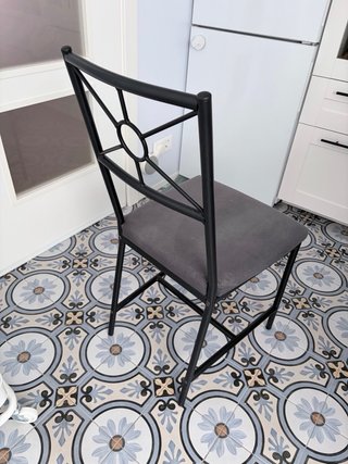 2 Sillas de hierro Ikea