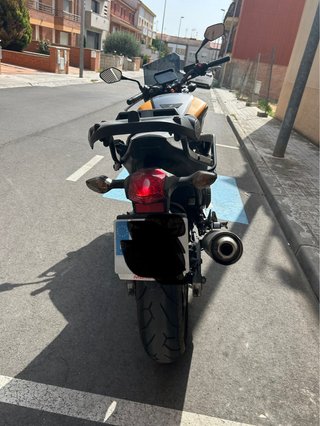 Honda NC700S Gris/Amarillo