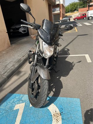 Honda NC700S Gris/Amarillo