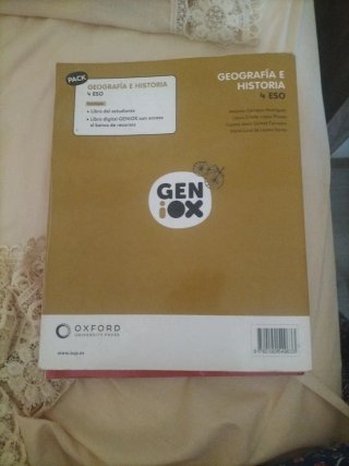 Geografia i Història, 4 ESO, Geniox