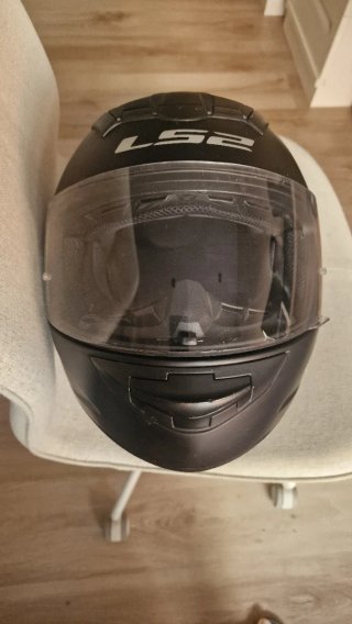 Casco Moto LS2 Rookie Negro Mate