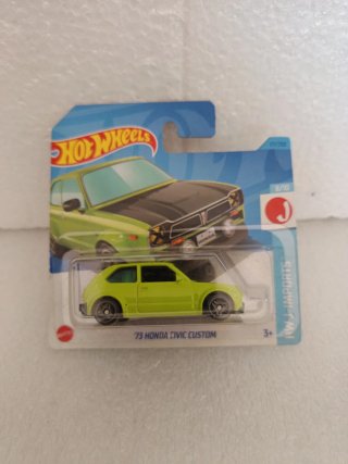 hot wheels honda civic '73