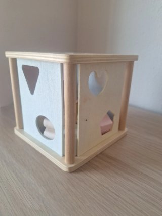 Juego de encaje de madera para bebés