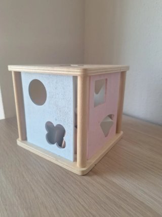 Juego de encaje de madera para bebés