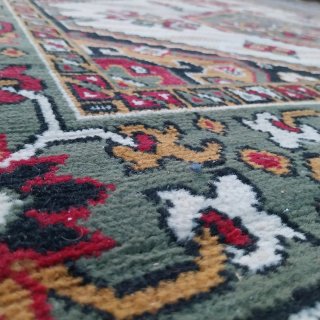 Alfombra persa grande geometría