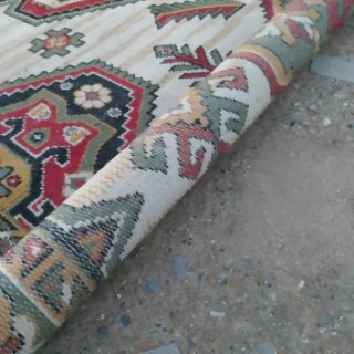 Alfombra persa grande geometría