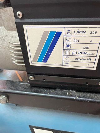 Compresor de aire Worthington 8bar 1,65cv